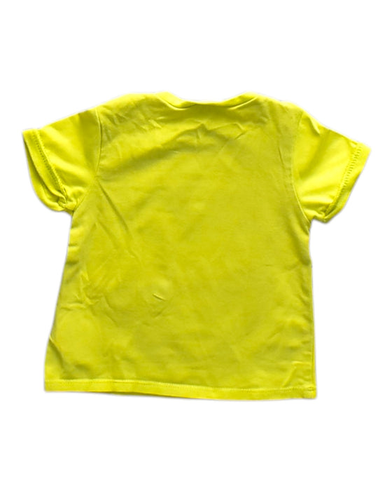 A Yellow Short Sleeve T Shirts from Mayoral in size 6-12M for neutral. (Back View)