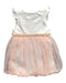 A White Sleeveless Dresses from Le Petit Society in size 3T for girl. (Back View)