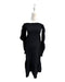A Black Long Sleeve Dresses from Nothing Fits But in size Maternity-M for maternity. (Front View)