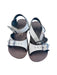 A White Sandals from Salt-Water in size 18-24M for neutral. (Front View)