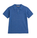 A Blue Short Sleeve Polos from Bonpoint in size 10Y for boy. (Front View)