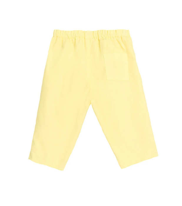 A Yellow Casual Pants from Bonpoint in size 3-6M for girl. (Back View)