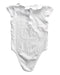 A White Short Sleeve Bodysuits from Jacadi in size 12-18M for girl. (Back View)