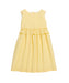 A Yellow Sleeveless Dresses from Bonpoint in size 8Y for girl. (Front View)