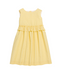 A Yellow Sleeveless Dresses from Bonpoint in size 8Y for girl. (Front View)