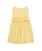 A Yellow Sleeveless Dresses from Bonpoint in size 8Y for girl. (Back View)