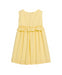 A Yellow Sleeveless Dresses from Bonpoint in size 8Y for girl. (Back View)