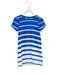 A Blue Short Sleeve Dresses from Petit Bateau in size 18-24M for girl. (Front View)