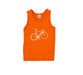 A Orange Sleeveless Tops from Petit Bateau in size 10Y for boy. (Front View)