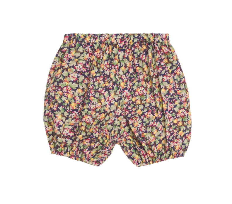 A Multicolour Bloomers from Bonpoint in size 3-6M for girl. (Back View)