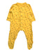 A Yellow Onesies from Mothercare in size 6-12M for boy. (Front View)