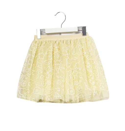 A Ivory Short Skirts from Bonpoint in size 4T for girl. (Front View)