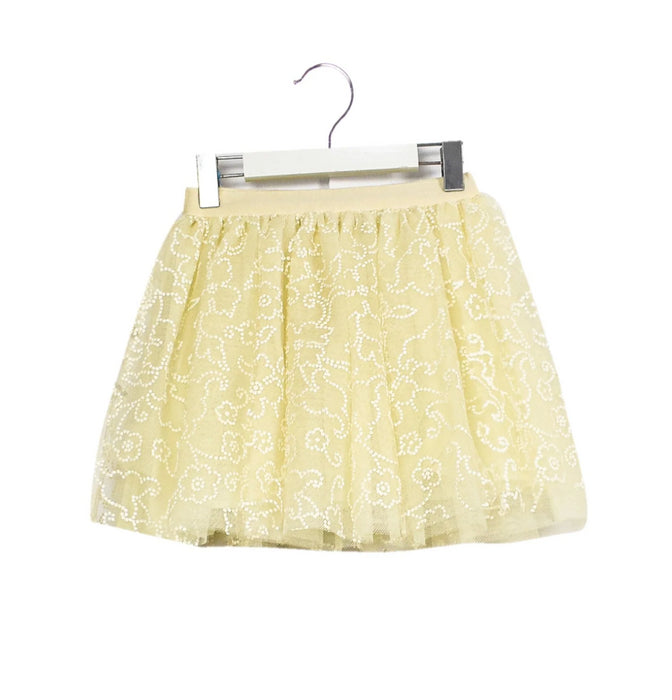 A Ivory Short Skirts from Bonpoint in size 4T for girl. (Front View)