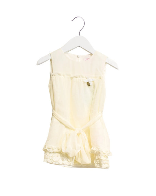 A White Sleeveless Tops from Nicholas & Bears in size 3T for girl. (Front View)