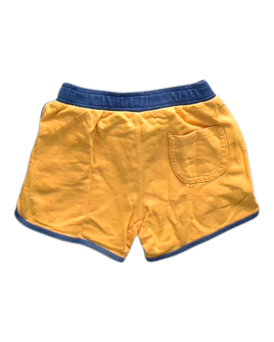 A Yellow Shorts from Gingersnaps in size 6-12M for neutral. (Back View)