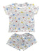 A Multicolour Shorts Sets from Petit Bateau in size 4T for neutral. (Front View)