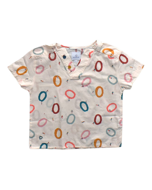 A Multicolour Short Sleeve Tops from Bochechas in size 3T for neutral. (Front View)