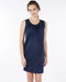 A Blue Sleeveless Dresses from Mothers en Vogue in size S for maternity. (Front View)