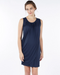A Blue Sleeveless Dresses from Mothers en Vogue in size S for maternity. (Front View)
