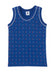 A Blue Sleeveless Tops from Petit Bateau in size 12Y for boy. (Front View)