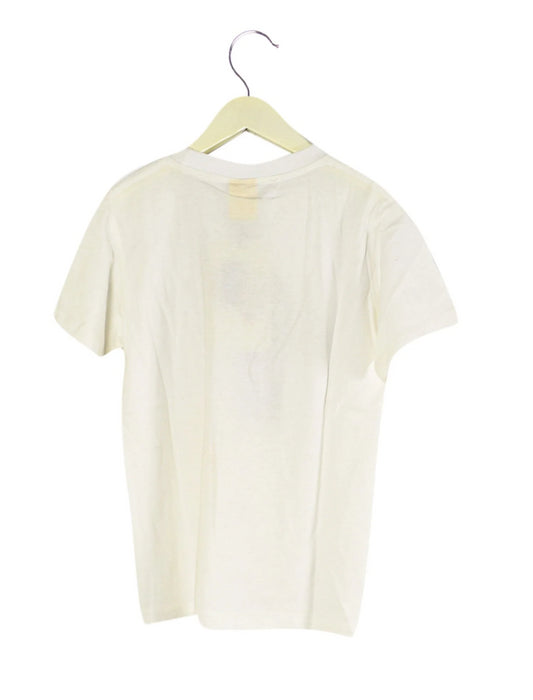 A White Short Sleeve T Shirts from Eyeyah! in size 8Y for neutral. (Back View)