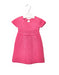 A Pink Short Sleeve Dresses from Dior in size 6-12M for girl. (Front View)
