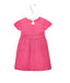 A Pink Short Sleeve Dresses from Dior in size 6-12M for girl. (Back View)