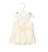A Beige Sleeveless Dresses from Nicholas & Bears in size 3-6M for girl. (Front View)