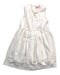 A Ivory Sleeveless Dresses from bloomB in size 7Y for girl. (Front View)