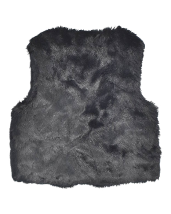 A Black Dress Up Vests from CdeC in size 6T for girl. (Back View)