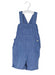 A Blue Overall Shorts from Tartine et Chocolat in size 2T for girl. (Front View)