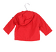 A Red Lightweight Jackets from Jacadi in size 12-18M for girl. (Back View)