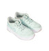 A Green Sneakers from Nike in size 4T for girl. (Back View)