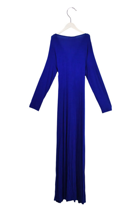 A Blue Long Sleeve Dresses from Pietro Brunelli in size M for maternity. (Back View)