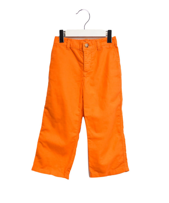 A Orange Casual Pants from Polo Ralph Lauren in size 18-24M for boy. (Front View)