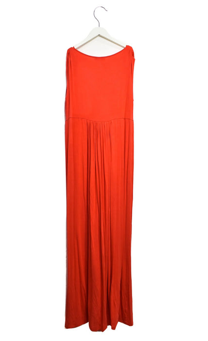 A Orange Sleeveless Dresses from Predict in size M for maternity. (Back View)
