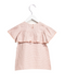 A Pink Short Sleeve Dresses from DOUUOD in size 2T for girl. (Back View)