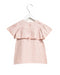 A Pink Short Sleeve Dresses from DOUUOD in size 2T for girl. (Back View)