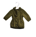 A Green Coats from Diesel in size 3-6M for girl. (Front View)