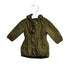 A Green Coats from Diesel in size 3-6M for girl. (Front View)