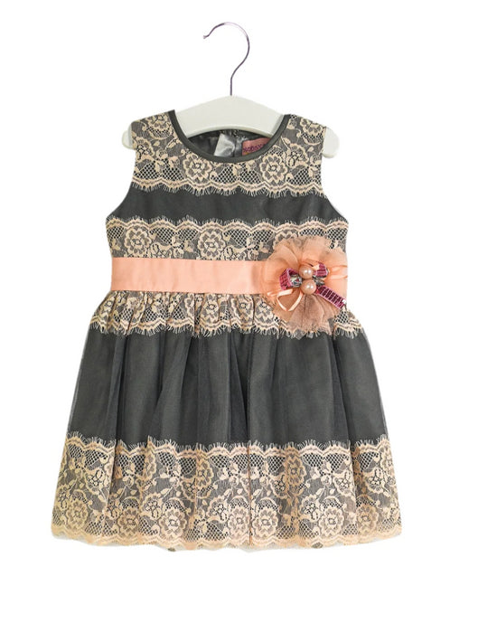 A Grey Sleeveless Dresses from Motion Picture in size 12-18M for girl. (Front View)