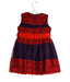 A Purple Sleeveless Dresses from Motion Picture in size 12-18M for girl. (Back View)