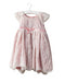 A Pink Short Sleeve Dresses from Monsoon in size 3-6M for girl. (Front View)
