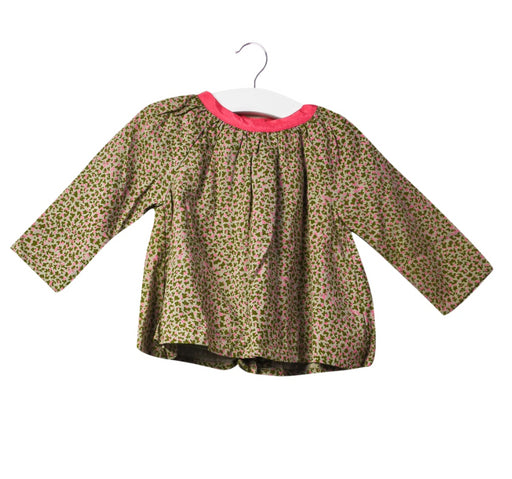 A Pink Long Sleeve Tops from I Love Gorgeous in size 6-12M for girl. (Front View)