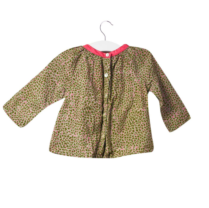 A Pink Long Sleeve Tops from I Love Gorgeous in size 6-12M for girl. (Back View)