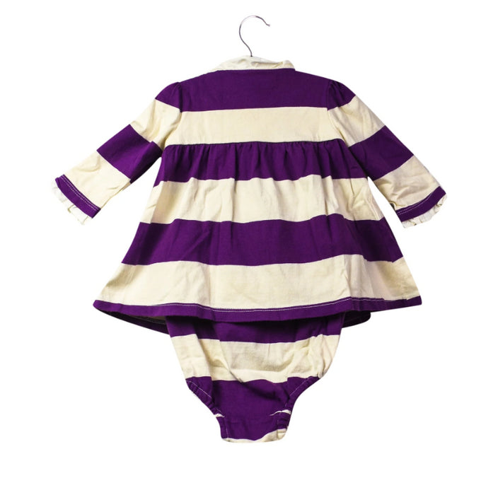 A Purple Dress Sets from Ralph Lauren in size 0-3M for girl. (Back View)