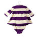 A Purple Dress Sets from Ralph Lauren in size 0-3M for girl. (Back View)