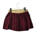 A Red Short Skirts from Petit Bateau in size 3T for girl. (Back View)