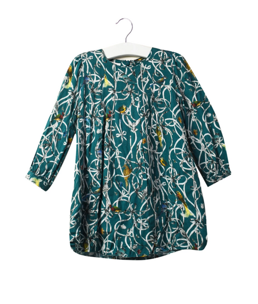 A Grey Long Sleeve Dresses from Gucci in size 12-18M for girl. (Front View)