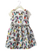 A Multicolour Short Sleeve Dresses from Simonetta in size 6T for girl. (Front View)